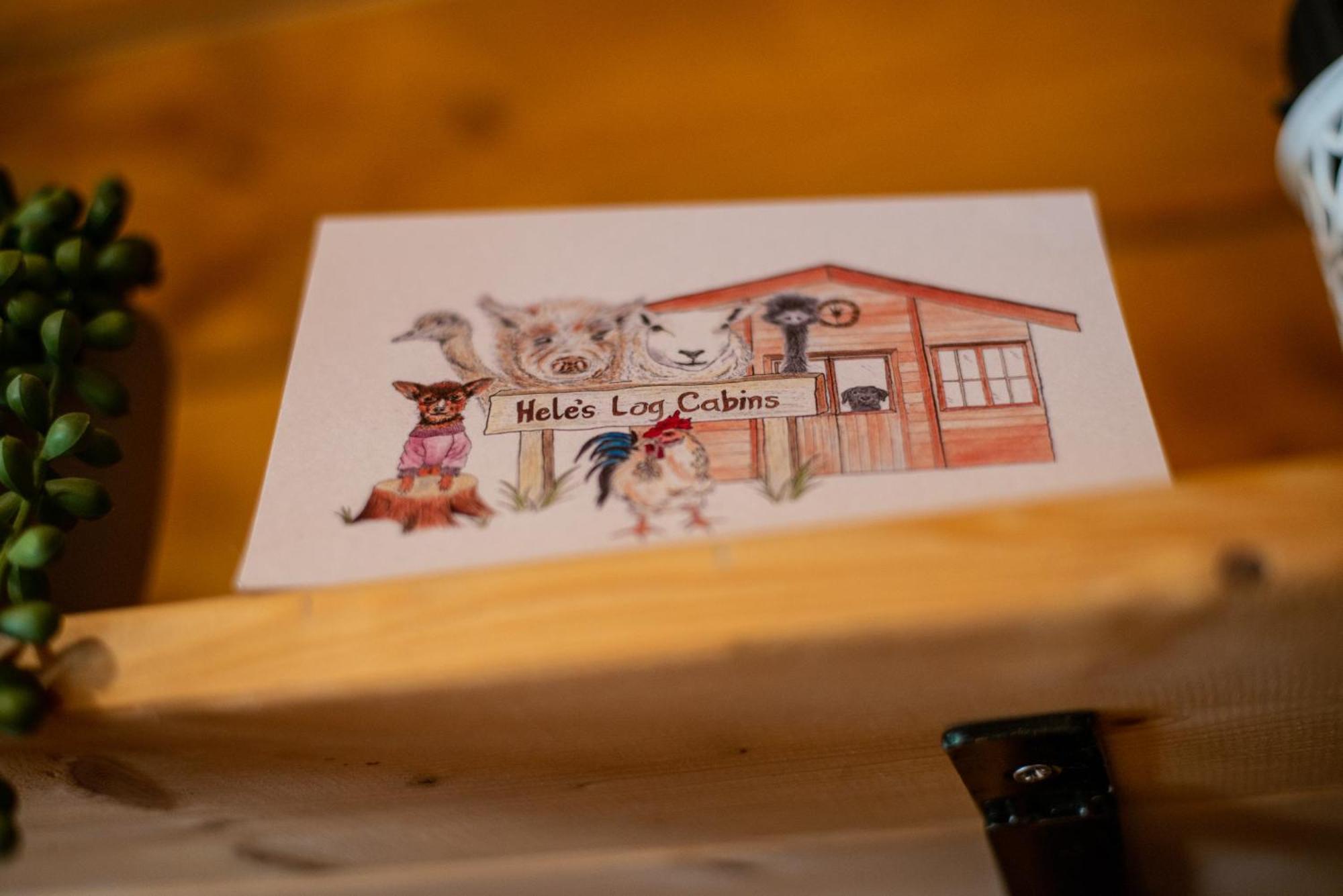 Cherry Cabin - Little Log Cabin In Wales Bettws Cedewain Εξωτερικό φωτογραφία